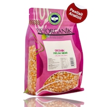 Beyorganik Pestisit ve Aflatoksin Analizli Organik Patlak Mısır 1 KG