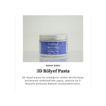Cadence 3D Rölyef Pasta - Heavy Body Modelling Relief Paste 150Ml