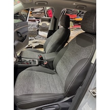Seat Ateca Uyumlu Araca Özel Oto Koltuk Kılıfı 158602 Siyah