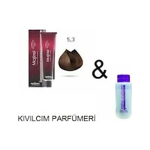 Loreal Majirel 5.3 Açık Kestane Dore Saç Boyası + Oksidanı Ile