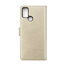 Newface Tecno Pova Trend S Plus Kapaklı Kılıf - Gold Altın