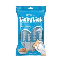 5 Adet Reflex Plus Lickylick Creamy Tuna/ton Balıklı Sıvı Kedi Ödül Maması 60 Gr