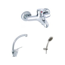 Erce Mix Banyo + Kuğu Eviye Bataryası Duş Takımı