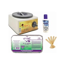 Ağda Makinesi 800ml+500ml Azulen Kalıp Ağda Set