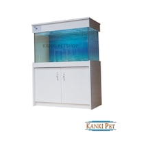 Kanki Pet 100 CM Mobilyalı Lüks Akvaryum Kumandalı Led Aydınlatma
