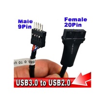 Usb 3.0 To Usb 2.0 Çevirci 20 Pin To 9 Pin