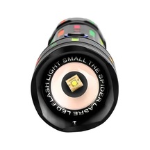 Pm-25120 Çok Fonksiyonlu Teleskopik Zoom - 5 Modlu Şarjlı El Feneri