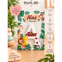 Dual 3D Kişiye Özel İsimli Buzdolabı Magneti Doğum Günü - Baby Shower Hediyesi 3d Magnet Bebek Doğum Hediyeliği