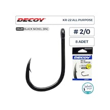 Decoy Kr-22 All Purpose Delikli Olta İğnesi Bn 2/0 8 Adet