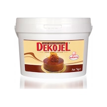 Katsan Ovalette Dekojel Karamel Aromalı Soğuk Pasta Jeli 7 KG
