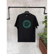 Startmore Vintage Baskılı Beyaz Erkek Siyah