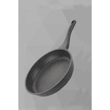 Saflon Tek Kulp Granit Tava 28 Cm