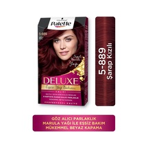 Lexroo Deluxe 5-889 Şarap Kızılı Saç Boyası