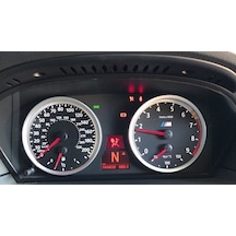 Bmw E61 Krom Gösterge Kadran Halka Çerçevesi Seti M5 Stil Bmw E61