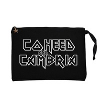 Coheed and Cambria Iron Siyah Clutch Astarlı Cüzdan / El Çantası Siyah