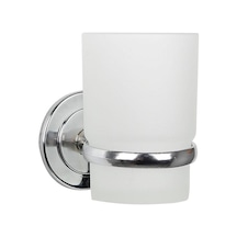 Diş Fırçalık Yapışkanlı Montaj Gerektirmez Plastik Gri