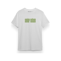 Nct Senior Nctzen Beyaz Kısa Kol Erkek Tshirt 001