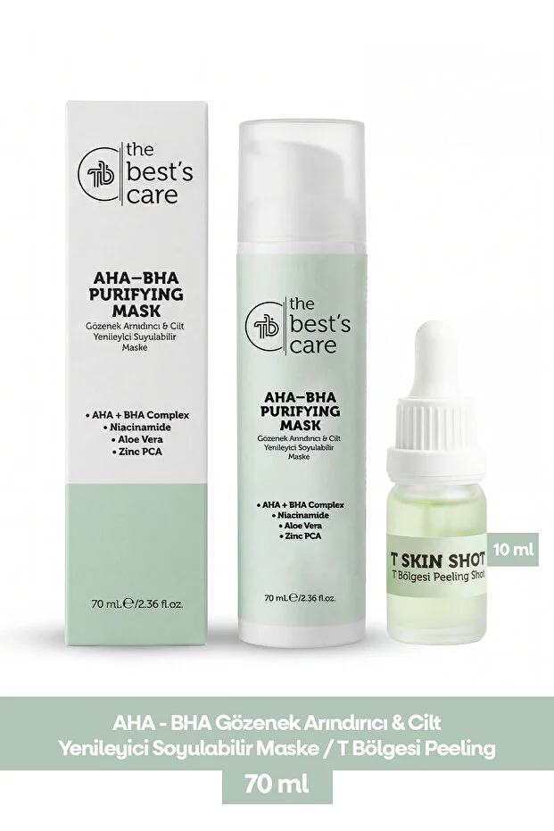 The Best's Care Gözenek Arındırıcı ve Cilt Yenileyici Soyulabilir Maske 70 ML