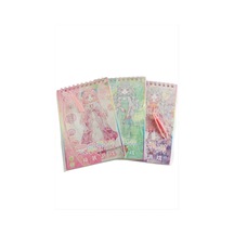 Kız Çocuk Elbise Giydirme Sticker Defter