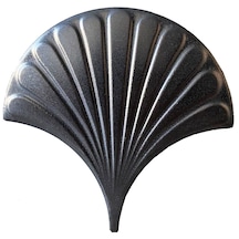 Armada Çini 17x17 Cm Metalik İstiridye Balık Pulu Seramik