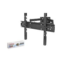 Tekınıx Hdx8708 Hareketli Tv Askı Aparatı 43-65 İnç 45 Kg Siyah