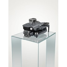 Ersekranlı Kumandalı Gps Drone Çift Kameralı Katlanabilir Hava Aracı