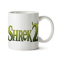 Shrek 2 İki Tarafı Baskılı Kupa Bardak Çok Renkli