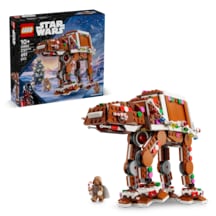 LEGO® Star Wars™ Zencefilli Kurabiye AT-AT™ Walker 40806 –10+ Yaş Çocuklar için Minifigür İçeren Yılbaşı Oyuncak Yapım Seti (697P)