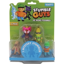 Tuy14000 Stumble Guys 5li Mini Figür S2-sg-30006 5 Standart