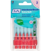 Tepe Blister X-soft 0.5 Mm - Kırmızı Diş Arayüz Fırçası 1x 6 Adet