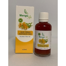 Mengü Şifa Doğal Aloe Veralı Sarı Kantaron Yağı 50 ML