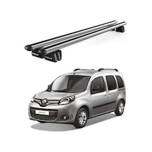 Pençe Renault Kangoo 5d 2007-2021 Uyumlu Gri Ara Atkı Port Bagaj Tavan Barı