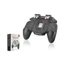 Hadron Ak77-2 Soğutucu Fanlı Telefon Tutuculu Mobil Gamepad 4 Butonlu 4000 Mah Siyah
