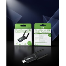 Usb 3.0 Kablosuz Adaptör Çift Bant 2.4ghz 5ghz