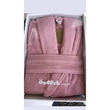 Özdilek Bornoz Tekli Colourist Şalyaka Pembe S/m S/m Pembe