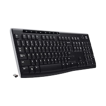 Logıtech K270 Kablosuz Usb Siyah Q Klavye 4434