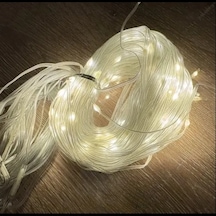Hubrendy Emin 2 2 Perde Led 192 Led Sarı Işık