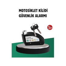 Mey İthalat Titreşim Sensörlü Alarm Disk Kilidi Motosiklet Scooter Bisiklet