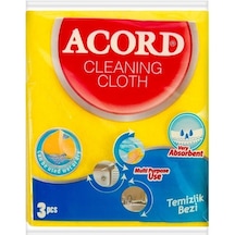 Acord 3'lü Temizlik Bezi 35 x 38 CM 1 Paket