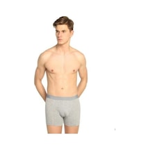 Tutku Erkek Gri 3Lü Paket Elastan Likralı Boxer 001