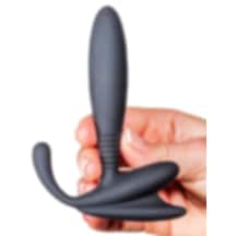Erofoni Yeni Nesil G-Spot ve Prostate Uyarıcılı Unisex Anal Gevşetici Alıştırıcı Black Plug