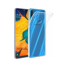 Samsung Uyumlu Galaxy A20 Arka Kapak Silikon Kılıf