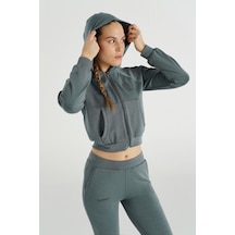 Hummel Alpa Fermuarlı Hoodıe 922140-7319 Gri