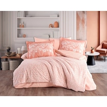 Çift Kişilik Poplin Nev Velura Terracota Çok Renkli