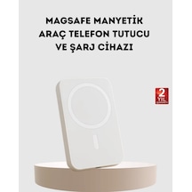 5000mah Manyetik Powerbank İphone Serisi İçin Taşınabilir Kablosuz Şarj Cihazı