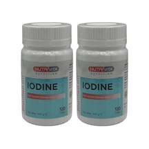 Nutrivita Nutrition Iodine 150 Μg İyot 2x120 Tablet