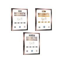 Kr Akademi Yayınları Eyüp B. Tyt-ayt Matematik - Geometri Soru Bankası Set 3 Kitap