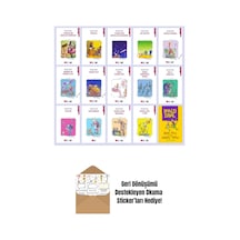 Roald Dahl Charlienin Çikolata Fabrikası Seti 15 Kitap + Okuma Sticker'ları