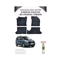 Dacia Dokker 2016 Model Aracınıza Özel Karbon Kauçuk Paspas Takımı