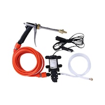 Gajeena 12v Araç Şarjlı Taşınabilir Yüksek Basınçlı Araç Yıkama Makinesi - 7m Hortumlu